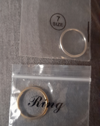 Anello Fedina ferma fede