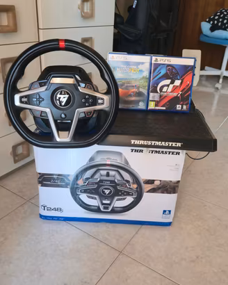 Volante Thrustmaster T248 (PS5/PS4)  senza gioxhi