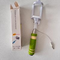 Selfie stick con cavo