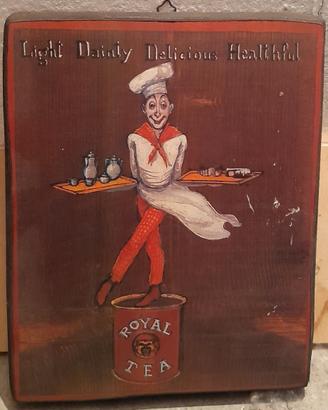 Quadretti legno tema cucina