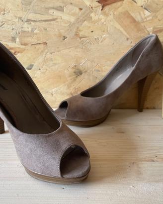 Scarpe tacco beige- neutro