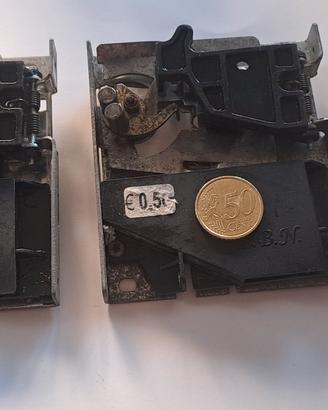 coppia di gettoniera vintage arcade