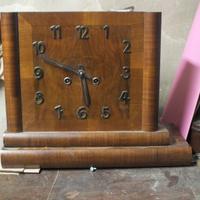 OROLOGIO ANNI '30 DA TAVOLO STILE DECO'