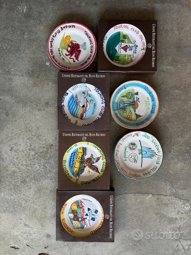 Piatti buon ricordo touring club (prezzo singolo) - Arredamento e