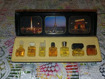 Cofanetto vintage mini parfumes de Paris-7Mignon