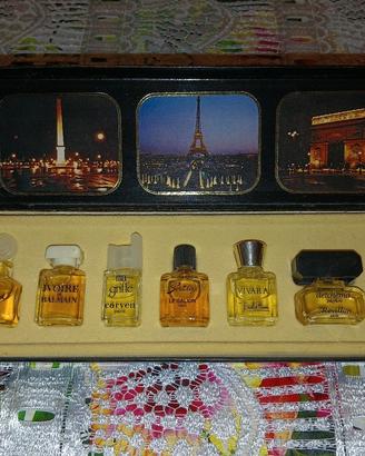 Cofanetto vintage mini parfumes de Paris-7Mignon