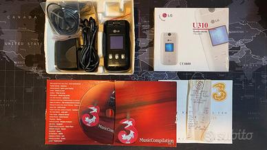 Cellulare vintage LG U310 completo di tutto