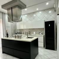 cucina meson"s completa di elettrodomestici smeg, 