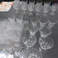 Bicchieri antichi stock