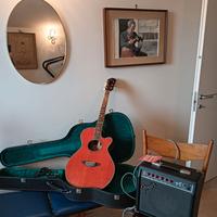 Chitarra Alliance VP e amplificatore Fender