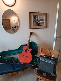 Chitarra Alliance VP e amplificatore Fender