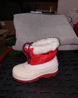Doposci bimbo best company 184509 white red n.34