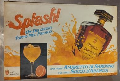 Bicchieri vintage pubblicitari Amaretto di Saronno