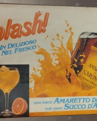 Bicchieri vintage pubblicitari Amaretto di Saronno