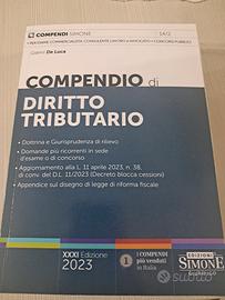 Compendio di diritto tributario Edizioni Simone
