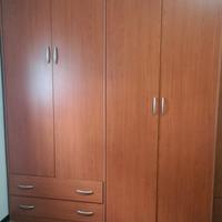 armadio con due casette 