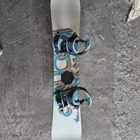Snowboard Rossignol Sonar 143 cm + Attacchi Gala M