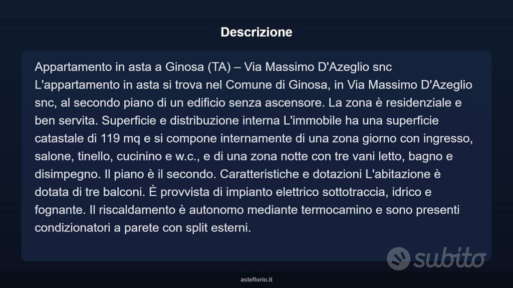 Appartamento – Ginosa, Taranto - Vista 4