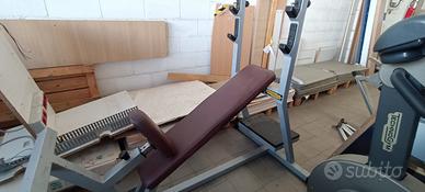 panca inclinata technogym