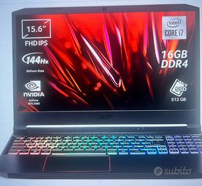 ACER NITRO 5 AN515-55-7153 - INTEL Core i7 - 10a