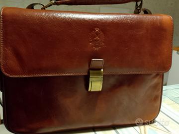 valigetta 24 ore in vera pelle made in Italy con m