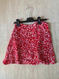 Gonna pantaloncino fiorati