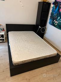 Letto Ikea Malm  una piazza e mezza 140x200