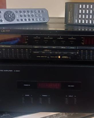 Amplificatore Yamaha a s201 + Equal. Pioneer Gr777