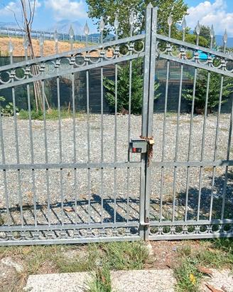 cancello carraio ferro zincato due ant3 battente