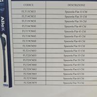 Spazzole tergicristalli allex flatline