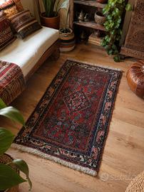 Tappeto persiano vintage arredamento boho-etnico 
