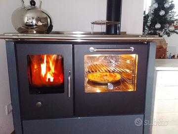 termocucina a legna de Manincor EK90 con forno 