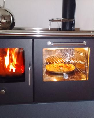 termocucina a legna de Manincor EK90 con forno 