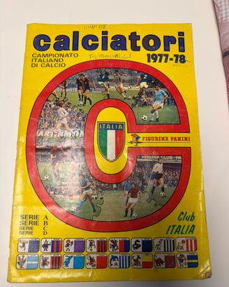 Album Panini calciatori 1977/1978 quasi completo