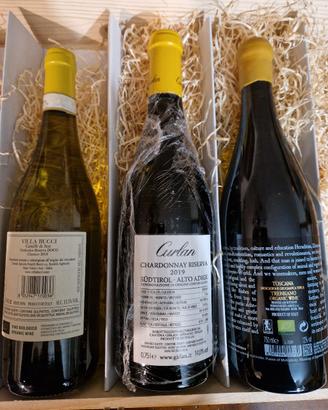 2 Chardonnay + 1 Barolo Damilano