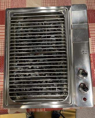 Alpes inox barbecue elettrico da incasso
