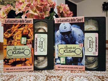 La Leggenda del Ciclismo VHS 2 Videocassette 