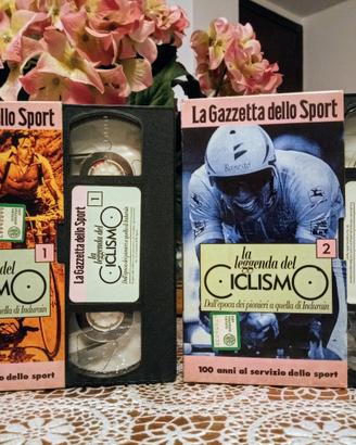 La Leggenda del Ciclismo VHS 2 Videocassette 