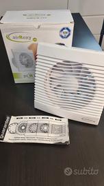 Ventilatore Aspiratore bagno cucina 150mm spina