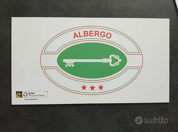 Cartelli classificazione alberghiera