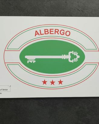 Cartelli classificazione alberghiera