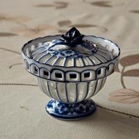 Elegante Pot-Pourri in Porcellana Traforata 