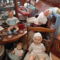 Bambole antiche giocattoli d'epoca antiquariato 