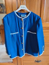 Giacca donna Luisa Spagnoli blu tg. 44 Poliestere