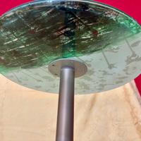 TAVOLINO TONDO ARTIGIANALE DECORATO A MANO