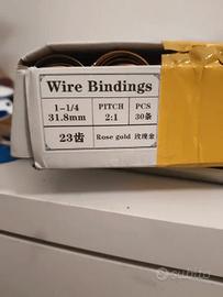 Spirali per rilegatura