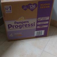 Pannolini Pampers Progressive taglia 4 da 126 pz.