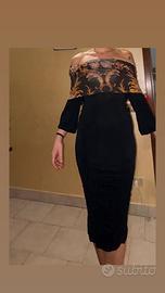 Abito vintage midi Just Cavalli,Roberto Cavalli