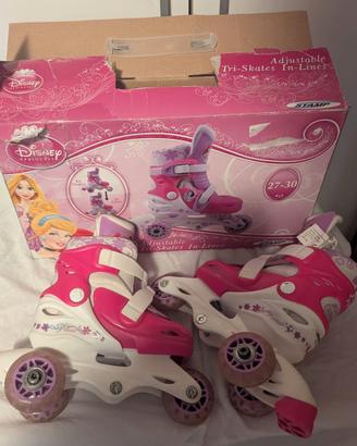 Pattini Disney Princess regolabili 27-30