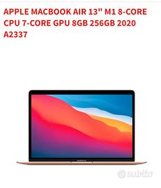 Apple MacBook Air 13" M1 8-Core CPU 7-Core GPU 8GB